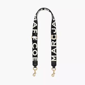Marc Jacobs Thin Logo Webbing Strap